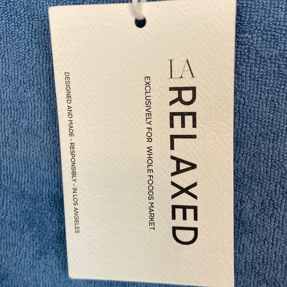 NWT LA RELAXED EXCLUSIVELY FOR WHOLE FOODS ORGANIC COTTON FRENCH TERRY JUMPSUIT - Picture 6 of 8